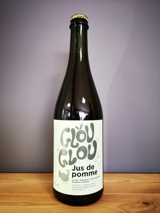 Jus de pomme fermier masqué