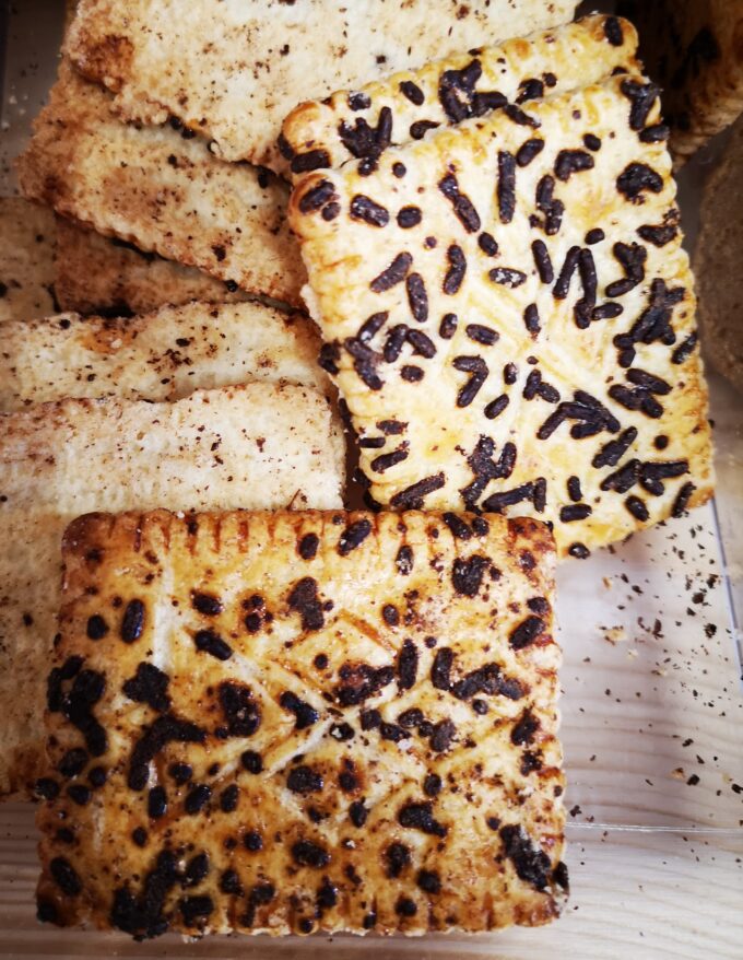 Petit beurre vermicelles au chocolat