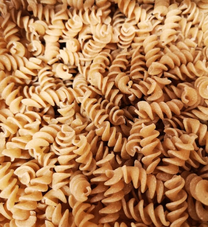 Pâtes torsades semi complètes