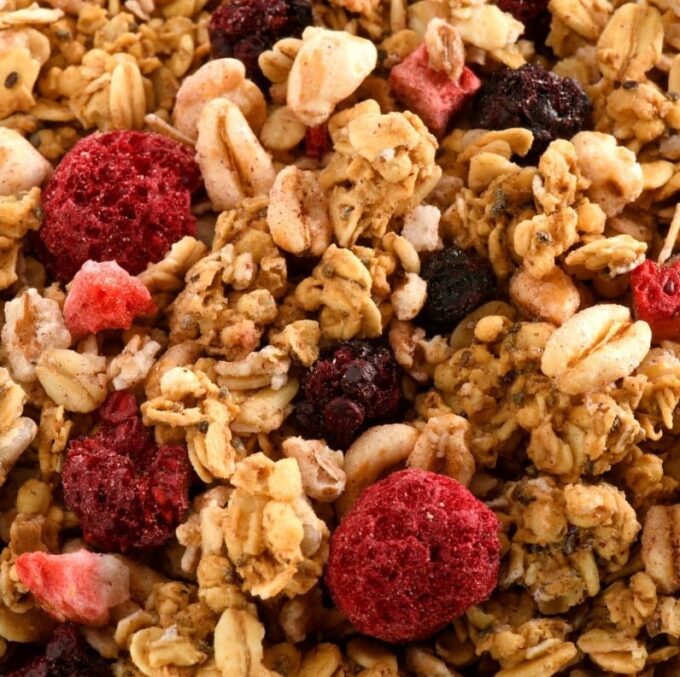 Muesli croquant aux fruits rouges Bio