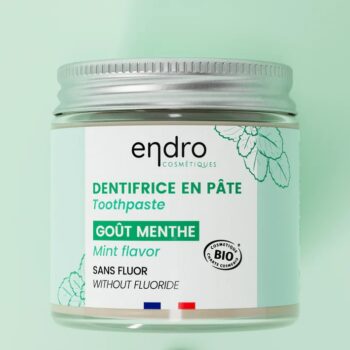 Dentifrice goût menthe en pâte