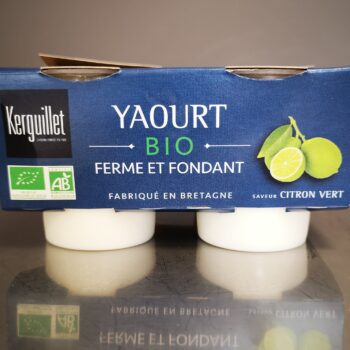 Yaourts citron vert Bio 500g / 4x125g