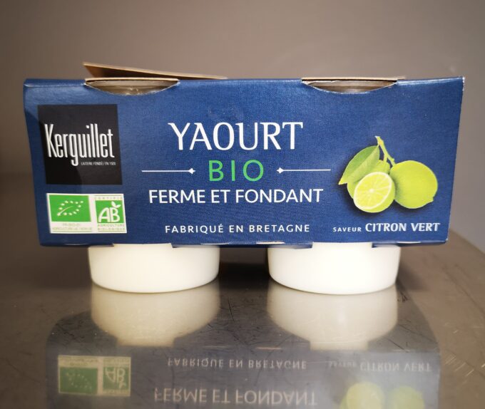 Yaourts citron vert Bio 500g / 4x125g