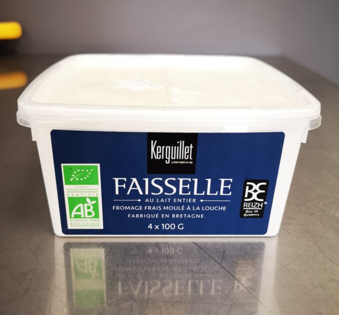 Faisselle 400g / 4x100g Bio