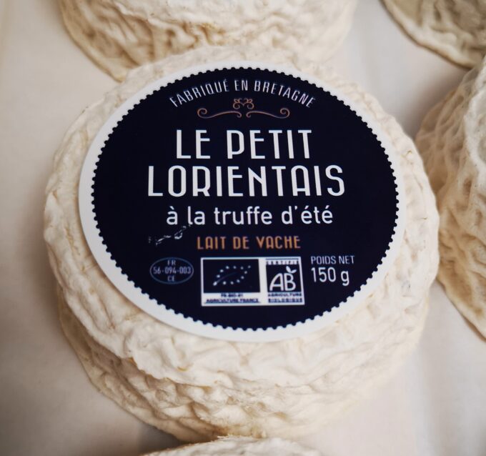 Fromage Le Petit Lorientais à la truffe d'été Bio