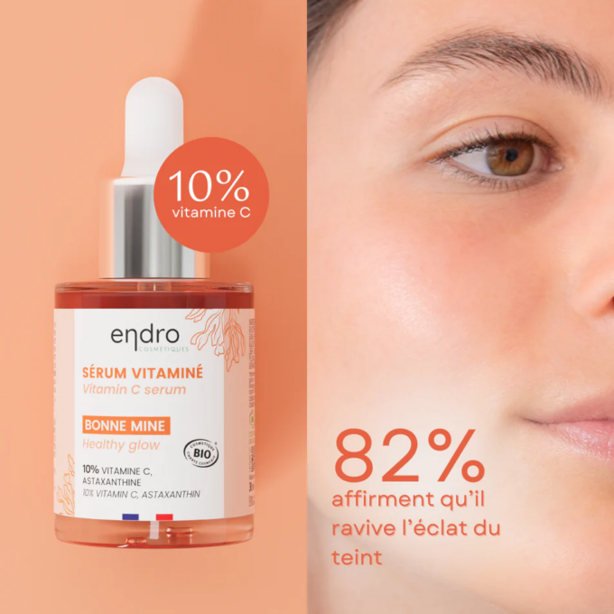 Sérum vitaminé bonne mine Endro - 10% de vitamine C – Image 2