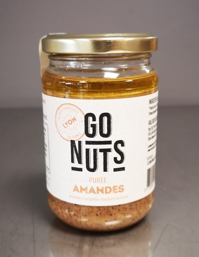 Purée d'amandes complètes toastées de Sicile Bio 270g