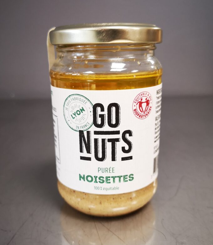 Purée de noisettes toastées Bio 265g
