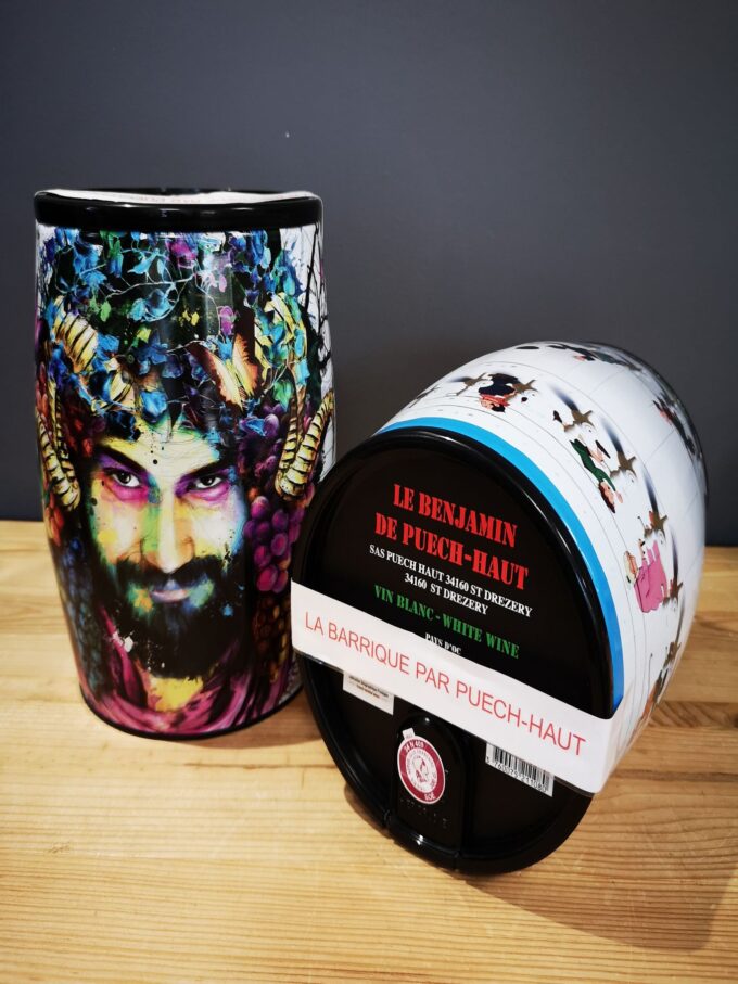 BIB'ART - Barrique de Vin Château PUECH HAUT